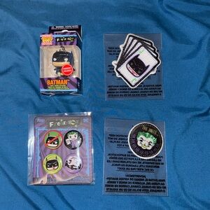 Funko Pop Keychain + Patches+ Buttons🆕